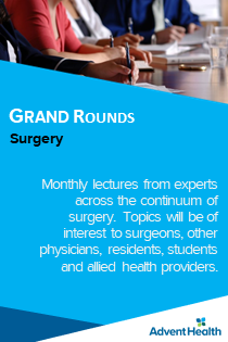 2023 Grand Rounds: Surgery Banner