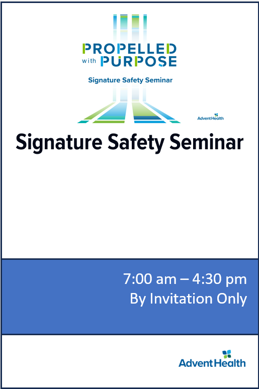 2025 Signature Safety Seminar - 10/07/2025 Banner