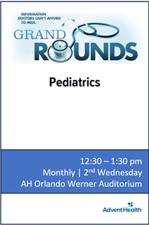 2025 Grand Rounds: Pediatrics Banner