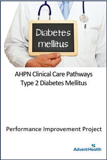 2025 AHPN Clinical Care Pathways: Type 2 Diabetes Mellitus - Performance Improvement Banner